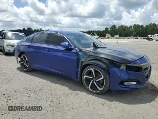2019 Honda Accord Sport z VIN 1HGCV1F3XKA094070, wystawiony jako Copart lot #65361395 z przebiegiem 116 323 mil mil oraz Szkoda całkowita • Salvage title. Historia ofert i sprzedaży dostępna na DreamBid. Obrazek 4.