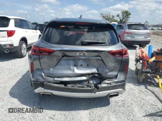 2019 Infiniti QX50 LUXE with VIN 3PCAJ5M16KF133173, listed as a Copart auction lot 54772045 with 59,571 mi miles and Salvage Title. Bid and sale history available at carsss.com. Image 6.