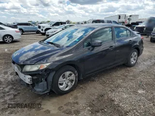 2013 Honda Civic LX z VIN 2HGFB2F56DH585866, wystawiony jako Copart lot #56435615 z przebiegiem 179 194 mil mil oraz Szkoda całkowita • Salvage title. Historia ofert i sprzedaży dostępna na DreamBid. Obrazek 1.