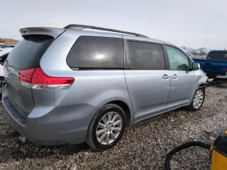 2012 Toyota Sienna LE with VIN 5TDJK3DC8CS031664, listed as a Copart auction lot 46085105 with 152,758 mi miles and Salvage Title. Bid and sale history available at carsss.com. Image 3.