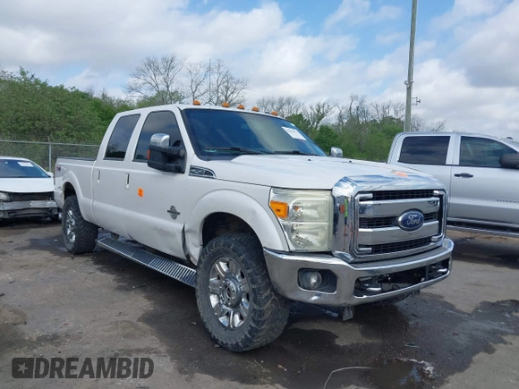 2015 Ford F-250 Lariat with VIN 1FT7W2BT2FEB02332, listed as a IAAI auction lot 41932132 with Not provided miles and . Bid and sale history available at DreamBid. Image 1.