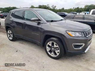 2021 Jeep Compass Limited z VIN 3C4NJDCB6MT602871, wystawiony jako Copart lot #64668185 z przebiegiem 71 822 mil mil oraz Szkoda całkowita • Salvage title. Historia ofert i sprzedaży dostępna na DreamBid. Obrazek 4.