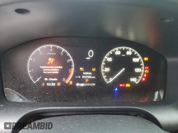 2024 Honda HR-V EX-L z VIN 3CZRZ2H79RM755906, wystawiony jako Copart lot #87858725 z przebiegiem 12 183 mil mil oraz Szkoda całkowita • Salvage title. Historia ofert i sprzedaży dostępna na DreamBid. Obrazek 9.