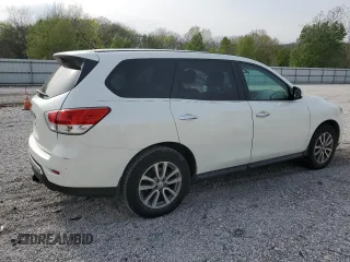 2015 Nissan Pathfinder S with VIN 5N1AR2MN2FC635056, listed as a Copart auction lot 51506755 with 246,410 mi miles and Salvage Title. Bid and sale history available at carsss.com. Image 3.
