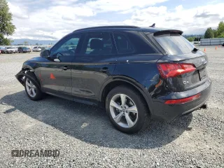 2020 Audi Q5 Premium Plus with VIN WA1BNAFY2L2013610, listed as a Copart auction lot 57633135 with 27,835 mi miles and Salvage title. Bid and sale history available at DreamBid. Image 2.