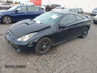 2000 Toyota Celica GTS with VIN JTDDY38T8Y0019336, listed as a IAAI auction lot 41643174 with 217,926 mi miles. Bid and sale history available at carsss.com. Image 2.
