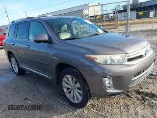 2012 Toyota Highlander Limited with VIN JTEDC3EH8C2006383, listed as a IAAI auction lot 41495052 with 243,036 mi miles and . Bid and sale history available at DreamBid. Image 1.