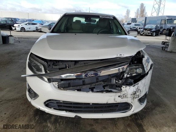 2012 Ford Fusion SEL with VIN 3FAHP0JGXCR405108, listed as a Copart auction lot 50030735 with 81,550 mi miles and Salvage Title. Bid and sale history available at carsss.com. Image 5.