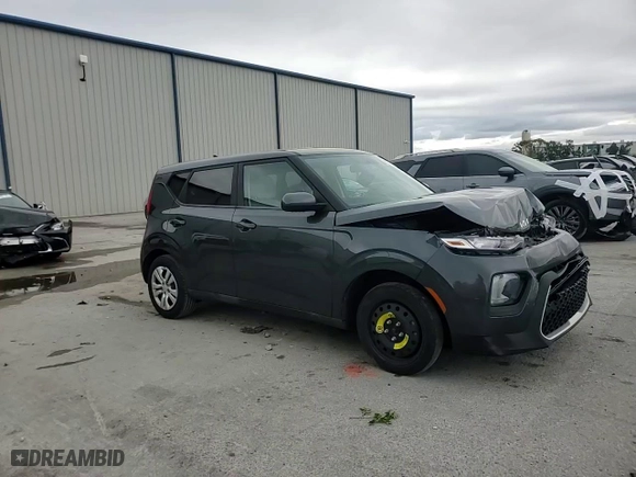 2022 Kia Soul LX with VIN KNDJ23AU9N7821226, listed as a Copart auction lot 52087215 with 49,625 mi miles and Salvage Title. Bid and sale history available at carsss.com. Image 12.