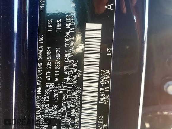 2024 Lexus RX 350 z VIN 2T2BAMBA7RC027553, wystawiony jako Copart lot #49525725 z przebiegiem 17 672 mil mil oraz Czysty tytuł • Clean title. Historia ofert i sprzedaży dostępna na DreamBid. Obrazek 13.