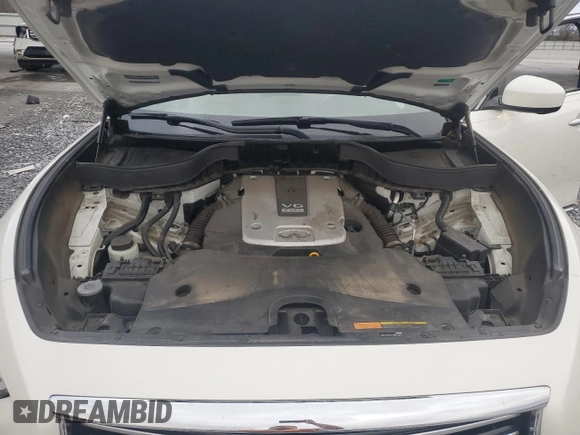 2016 Infiniti QX70 z VIN JN8CS1MU7GM670825, wystawiony jako Copart lot #43550055 z przebiegiem 61 773 mil mil oraz Szkoda całkowita • Salvage title. Historia ofert i sprzedaży dostępna na DreamBid. Obrazek 12.
