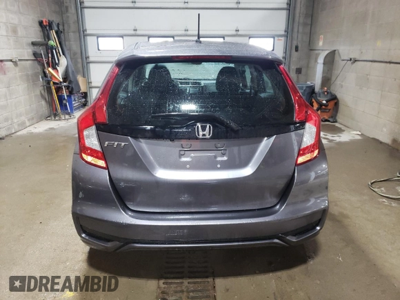 2019 Honda Fit LX with VIN 3HGGK5H47KM727764, listed as a Copart auction lot 52613125 with 23,578 mi miles and Salvage Title. Bid and sale history available at carsss.com. Image 6.