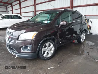 2015 Chevrolet Trax LTZ with VIN KL7CJTSB9FB147244, listed as a IAAI auction lot 41722081 with 125,675 mi miles. Bid and sale history available at carsss.com. Image 17.