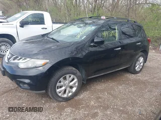 2014 Nissan Murano S with VIN JN8AZ1MW6EW530402, listed as a IAAI auction lot 41958920 with 155,461 mi miles and . Bid and sale history available at DreamBid. Image 2.