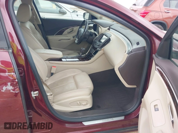 2015 Buick LaCrosse Premium I with VIN 1G4GD5G36FF174740, listed as a IAAI auction lot 42133414 with 121,408 mi miles and . Bid and sale history available at DreamBid. Image 5.