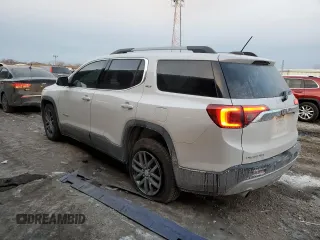 2017 GMC Acadia SLT with VIN 1GKKNULSXHZ224015, listed as a Copart auction lot 42395025 with 118,112 mi miles and Salvage Title. Bid and sale history available at carsss.com. Image 2.