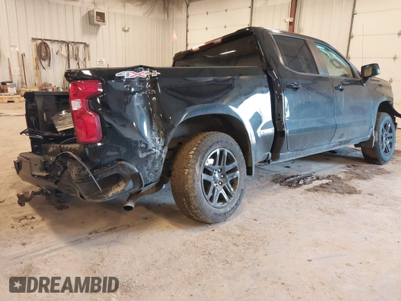 2024 Chevrolet Silverado 1500 RST with VIN 1GCPDEEK6RZ118704, listed as a IAAI auction lot 41751979 with 16,206 mi miles and . Bid and sale history available at DreamBid. Image 4.