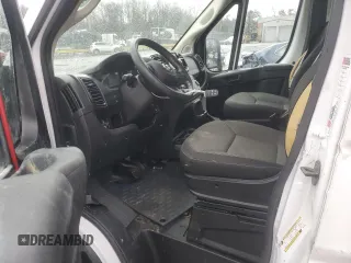 2023 Ram ProMaster Cargo with VIN 3C6LRVAG6PE576888, listed as a Copart auction lot 43556075 with 18,329 mi miles and Salvage Title. Bid and sale history available at DreamBid. Image 8.