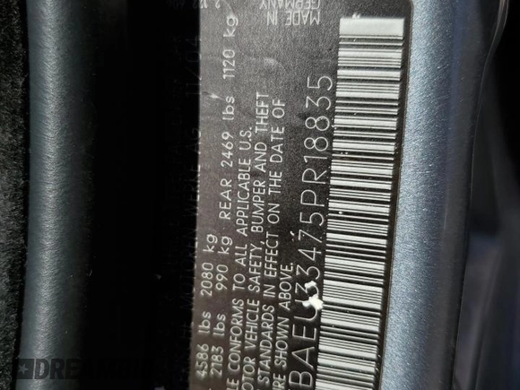 2005 BMW 3 Series 325xi с VIN WBAEU33475PR18835, выставлен на аукционе Copart как лот 64080205 с пробегом 73 874 миль миль и Чистый • Clean title. История ставок и продаж доступна на DreamBid. Изображение 12.
