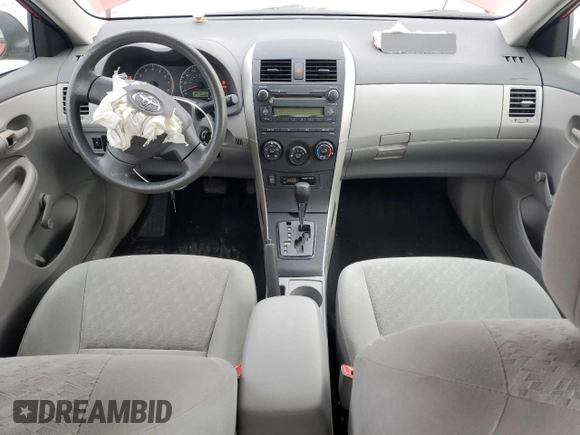 2010 Toyota Corolla with VIN 1NXBU4EE0AZ254273, listed as a Copart auction lot 43318035 with 56,394 mi miles and Salvage Title. Bid and sale history available at DreamBid. Image 8.