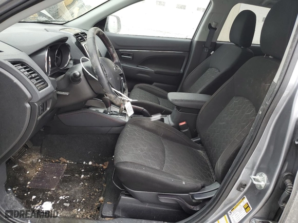 2021 Mitsubishi Outlander Sport ES with VIN JA4ARUAU5MU027125, listed as a Copart auction lot 42776485 with 24,589 mi miles and Salvage Title. Bid and sale history available at carsss.com. Image 7.