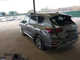2019 Hyundai Santa Fe SE with VIN 5NMS2CAD7KH094144, listed as a IAAI auction lot 41984633 with 46,307 mi miles and . Bid and sale history available at DreamBid. Image 3.