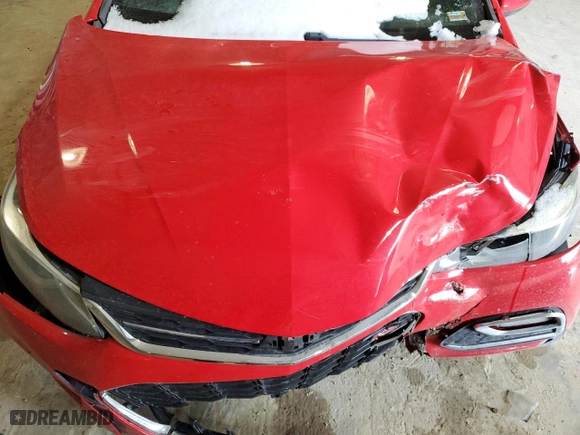 2016 Chevrolet Cruze LT with VIN 1G1BE5SM1G7267911, listed as a Copart auction lot 45299285 with 0 mi miles and Salvage Title. Bid and sale history available at carsss.com. Image 13.