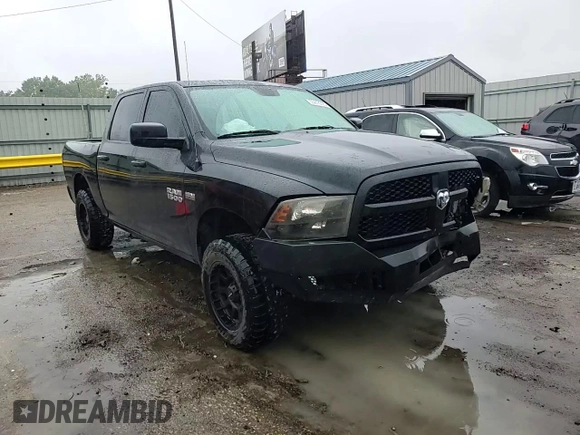 2017 Ram 1500 Express with VIN 1C6RR7KT5HS846449, listed as a Copart auction lot 55813295 with 77,539 mi miles and Salvage title. Bid and sale history available at DreamBid. Image 13.