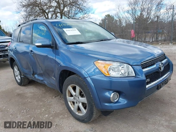 2011 Toyota RAV4 Ltd with VIN 2T3DK4DVXBW059371, listed as a IAAI auction lot 41870260 with 180,098 mi miles. Bid and sale history available at carsss.com. Image 1.