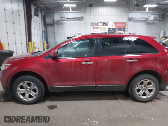 2011 Ford Edge SEL with VIN 2FMDK4JC4BBA38257, listed as a IAAI auction lot 41216860 with 148,351 mi miles. Bid and sale history available at carsss.com. Image 14.