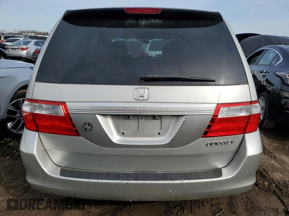 2005 Honda Odyssey LX with VIN 5FNRL382X5B064898, listed as a Copart auction lot 49385505 with 147,284 mi miles and Salvage Title. Bid and sale history available at carsss.com. Image 6.