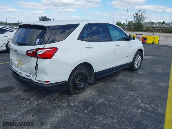 2019 Chevrolet Equinox LS with VIN 2GNAXHEV9K6237980, listed as a IAAI auction lot 41265515 with 84,437 mi miles. Bid and sale history available at carsss.com. Image 4.