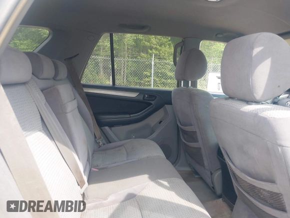 2004 Toyota 4Runner SR5 with VIN JTEBU14R640027152, listed as a IAAI auction lot 42080763 with 230,358 mi miles and . Bid and sale history available at DreamBid. Image 8.