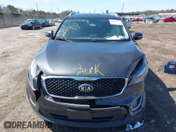 2017 Kia Sorento LX with VIN 5XYPGDA33HG215811, listed as a IAAI auction lot 41911945 with 74,660 mi miles. Bid and sale history available at carsss.com. Image 12.