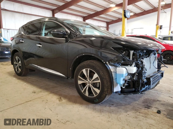 2020 Nissan Murano SV with VIN 5N1AZ2BS3LN170439, listed as a Copart auction lot 50341155 with 34,906 mi miles and Salvage Title. Bid and sale history available at DreamBid. Image 4.