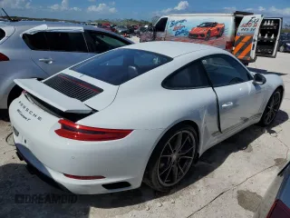 2019 Porsche 911 Carrera with VIN WP0AA2A96KS104011, listed as a Copart auction lot 76576224 with 3,807 mi miles and Non Repairable. Bid and sale history available at DreamBid. Image 3.