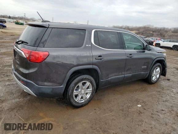 2017 GMC Acadia SLE with VIN 1GKKNKLA0HZ210930, listed as a Copart auction lot 47121465 with 78,382 mi miles and Salvage Title. Bid and sale history available at carsss.com. Image 3.