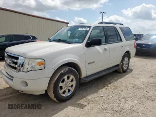 2008 Ford Expedition SSV with VIN 1FMFU15578LA20163, listed as a Copart auction lot 61676635 with 188,542 mi miles and Salvage title. Bid and sale history available at DreamBid. Image 1.
