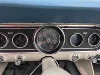 1966 Ford Mustang z VIN 6R08T191465, wystawiony jako Copart lot #74263644 z przebiegiem 54 288 mil mil oraz Szkody całkowita. Historia ofert i sprzedaży dostępna na DreamBid. Obrazek 9.