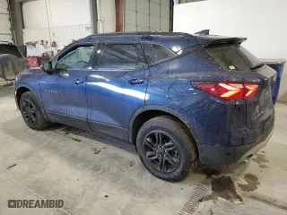 2022 Chevrolet Blazer LT with VIN 3GNKBHR47NS201764, listed as a Copart auction lot 82762934 with 27,798 mi miles and Salvage Title. Bid and sale history available at carsss.com. Image 2.