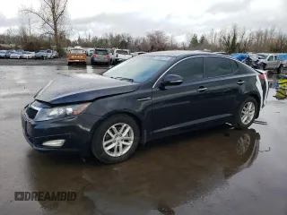 2013 Kia Optima LX with VIN KNAGM4A73D5327021, listed as a Copart auction lot 47583175 with 90,472 mi miles and Salvage Title. Bid and sale history available at carsss.com. Image 1.