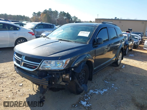 2018 Dodge Journey SE with VIN 3C4PDCABXJT183318, listed as a IAAI auction lot 40985444 with 164,051 mi miles. Bid and sale history available at carsss.com. Image 18.