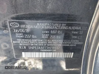 2018 Hyundai Sonata Limited z VIN 5NPE34AF7JH719337, wystawiony jako IAAI lot #41856606 z przebiegiem 155 924 mil mil oraz . Historia ofert i sprzedaży dostępna na DreamBid. Obrazek 9.