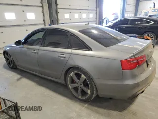 2015 Audi S6 Prestige with VIN WAUF2AFC7FN005779, listed as a Copart auction lot 86597504 with 103,980 mi miles and Salvage Title. Bid and sale history available at carsss.com. Image 2.