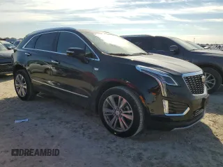 2024 Cadillac XT5 FWD Premium Luxury with VIN 1GYKNCRS6RZ718865, listed as a Copart auction lot 88272325 with 10,278 mi miles and Salvage title. Bid and sale history available at DreamBid. Image 4.