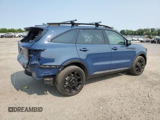 2024 Kia Sorento X-Line SX Prestige z VIN 5XYRKDJF2RG301291, wystawiony jako Copart lot #58552365 z przebiegiem 9 199 mil mil oraz Szkoda całkowita • Salvage title. Historia ofert i sprzedaży dostępna na DreamBid. Obrazek 3.