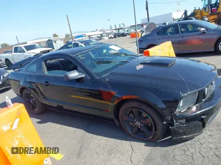 2007 Ford Mustang GT Deluxe with VIN 1ZVHT82H275285063, listed as a IAAI auction lot 41969173 with 78,725 mi miles. Bid and sale history available at carsss.com. Image 13.