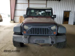 2008 Jeep Wrangler X with VIN 1J4FA241X8L541485, listed as a Copart auction lot 54050235 with 145,748 mi miles and Salvage title. Bid and sale history available at DreamBid. Image 5.