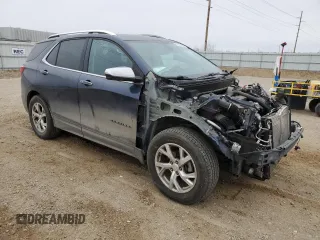 2018 Chevrolet Equinox Premier with VIN 3GNAXVEV8JS528324, listed as a Copart auction lot 50145285 with 43,462 mi miles and Salvage Title. Bid and sale history available at DreamBid. Image 4.