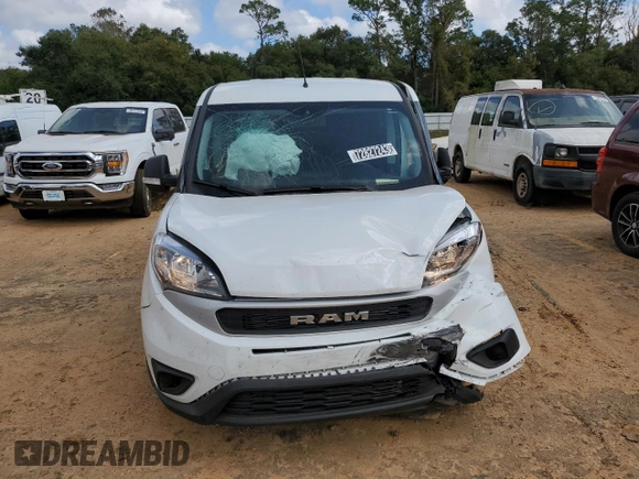 2022 Ram ProMaster City Cargo Tradesman with VIN ZFBHRFAB4N6X90292, listed as a Copart auction lot 39751944 with 15,981 mi miles and . Bid and sale history available at DreamBid. Image 5.